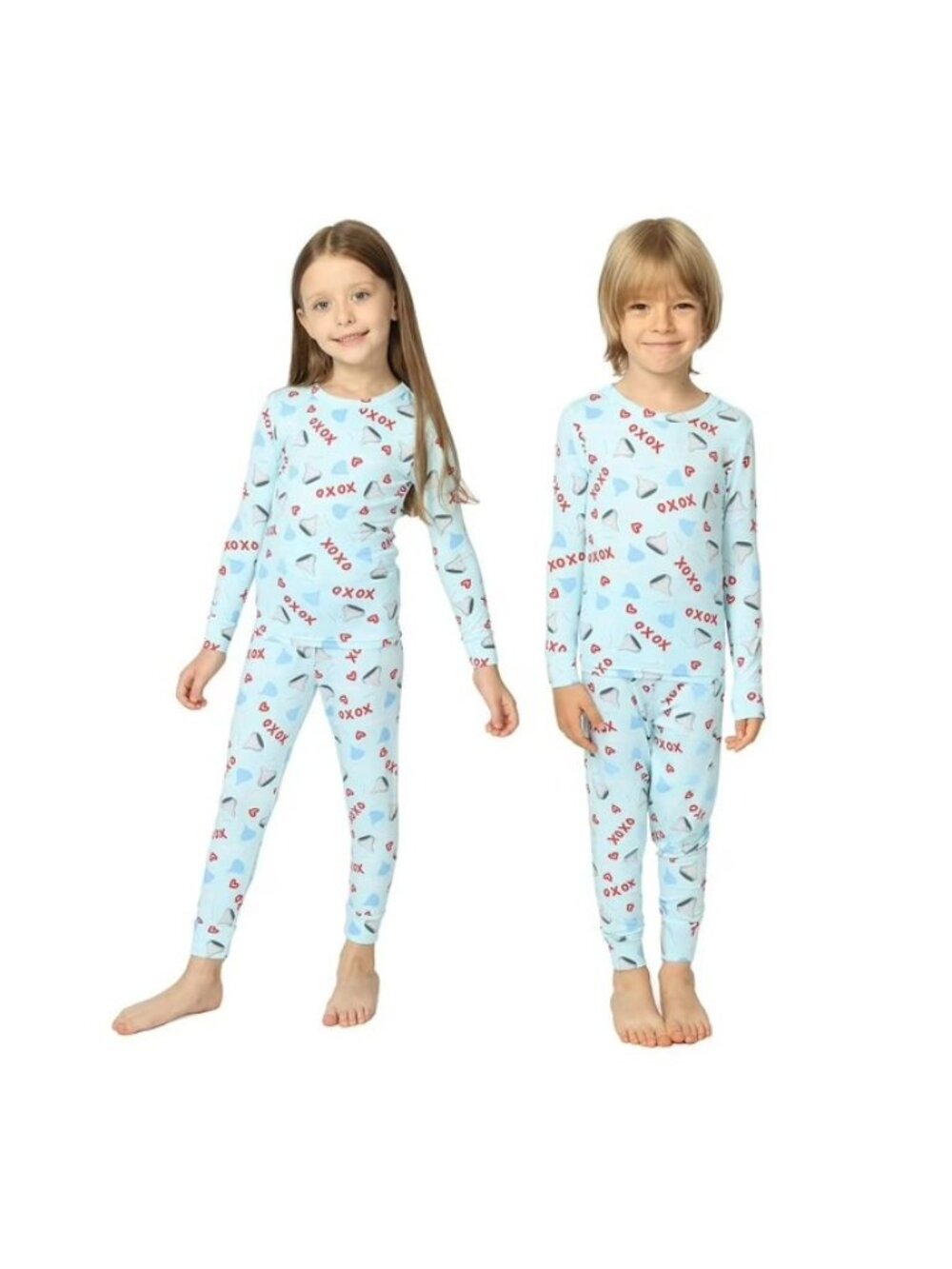 Character Licensed Hershey's Kisses Unisex Kids 2 Piece Pajamas -Size 8-NWT